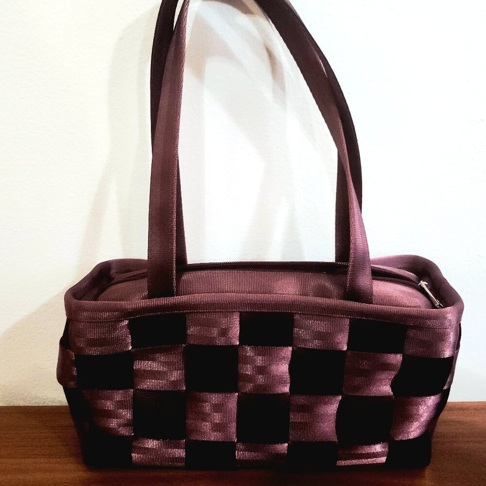 Harveys Purple Tote Large Shoulder Bag Purse